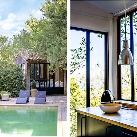 Maison Mediterraneenne Dans Les Pins, Mont Saint Clair بيت للعطل *