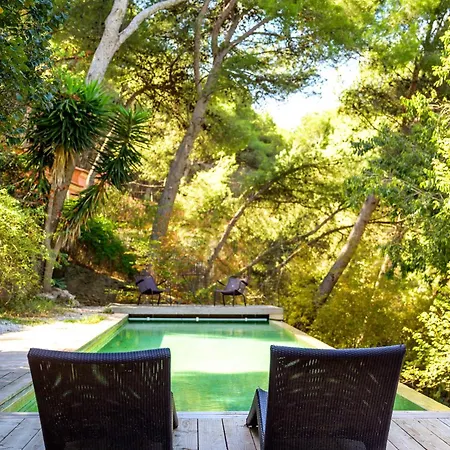 بيت للعطل Maison Mediterraneenne Dans Les Pins, Mont Saint Clair سُت