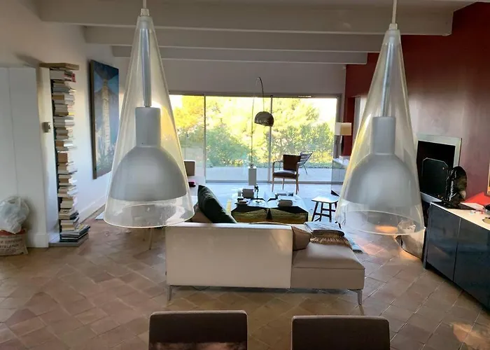 度假居 Maison Mediterraneenne Dans Les Pins, Mont Saint Clair Sete *