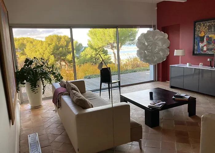 度假居 Maison Mediterraneenne Dans Les Pins, Mont Saint Clair Sete 塞特港